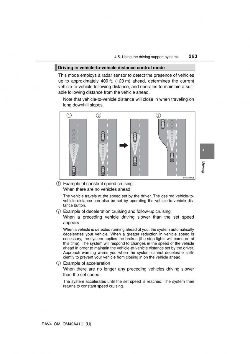 Toyota RAV4 IV 4 owners manual / page 263