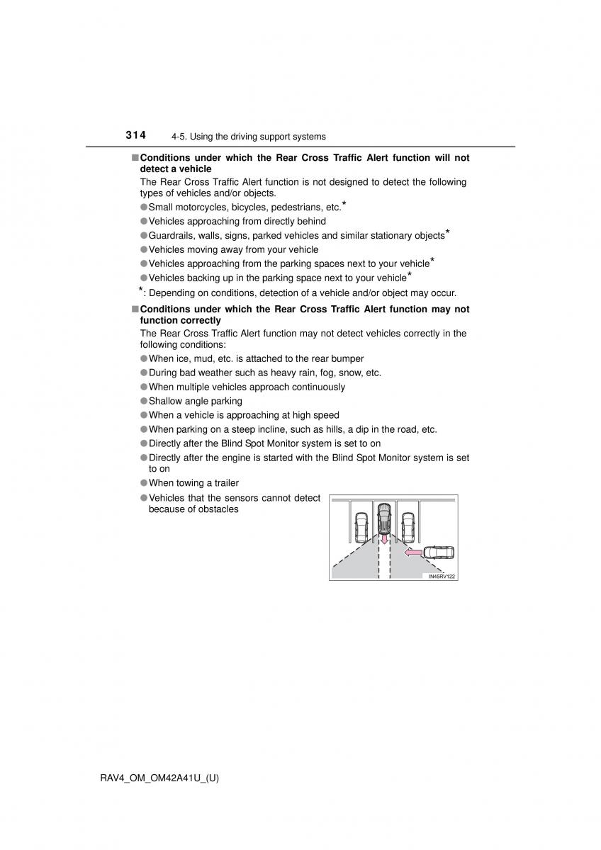 Toyota RAV4 IV 4 owners manual / page 314