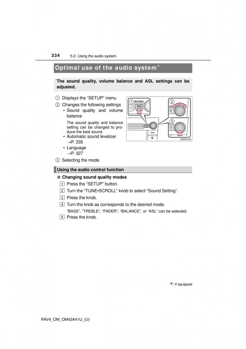 Toyota RAV4 IV 4 owners manual / page 334