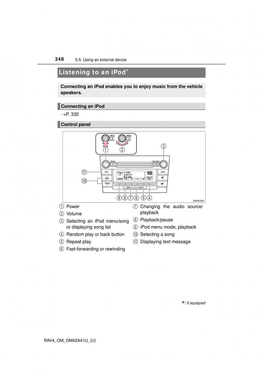 Toyota RAV4 IV 4 owners manual / page 348