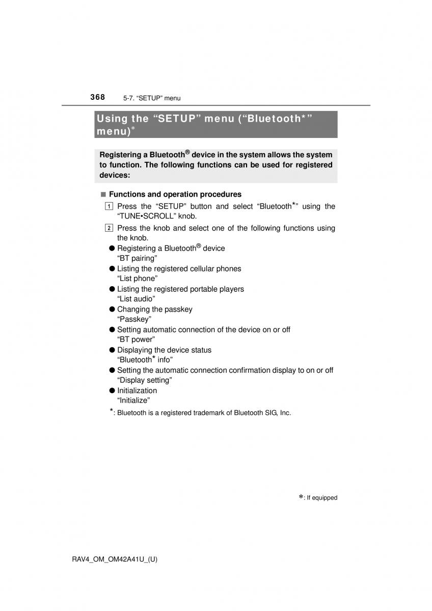 Toyota RAV4 IV 4 owners manual / page 368