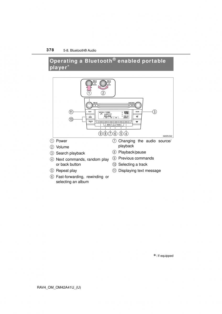 Toyota RAV4 IV 4 owners manual / page 378