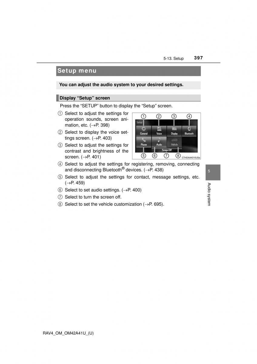 Toyota RAV4 IV 4 owners manual / page 397