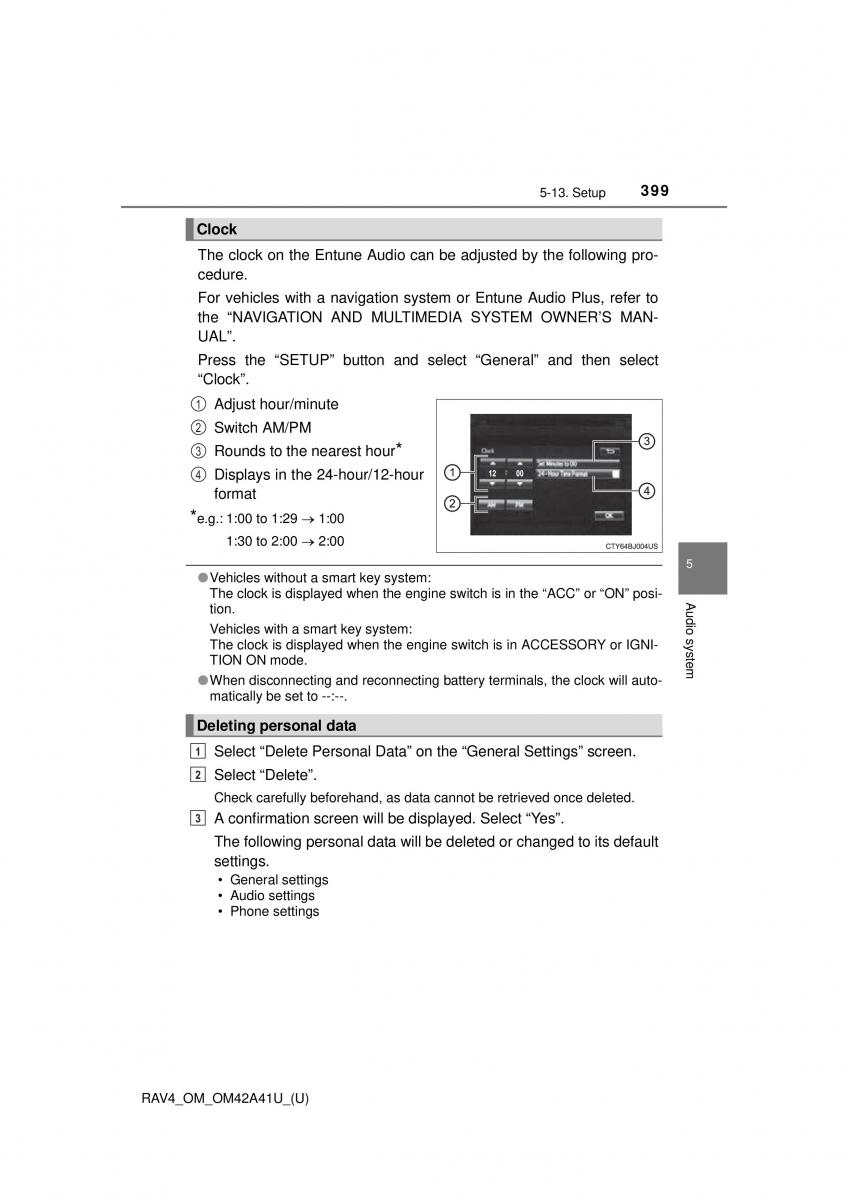 Toyota RAV4 IV 4 owners manual / page 399