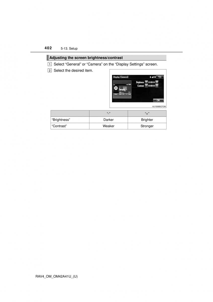 Toyota RAV4 IV 4 owners manual / page 402