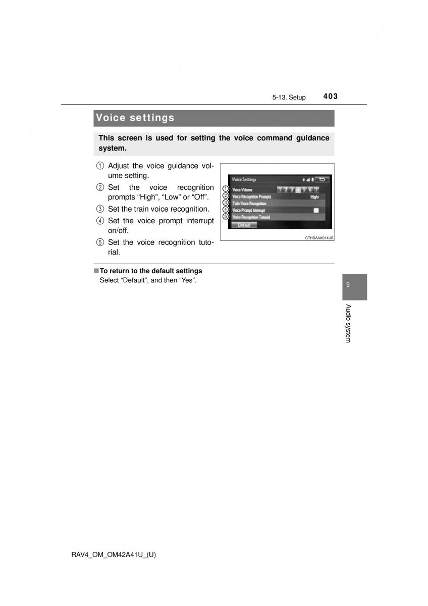 Toyota RAV4 IV 4 owners manual / page 403