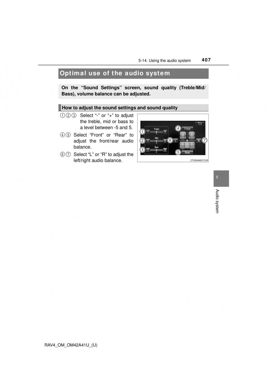 Toyota RAV4 IV 4 owners manual / page 407