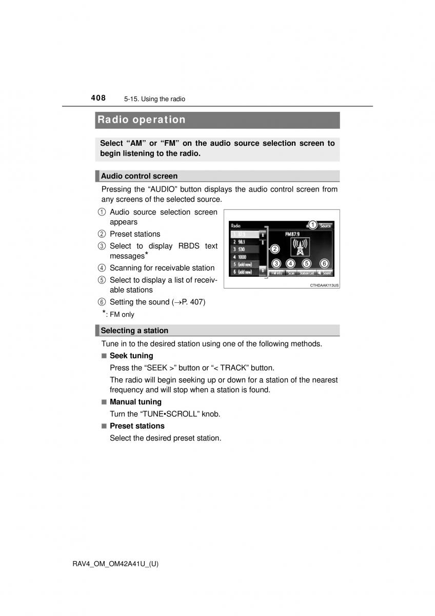 Toyota RAV4 IV 4 owners manual / page 408