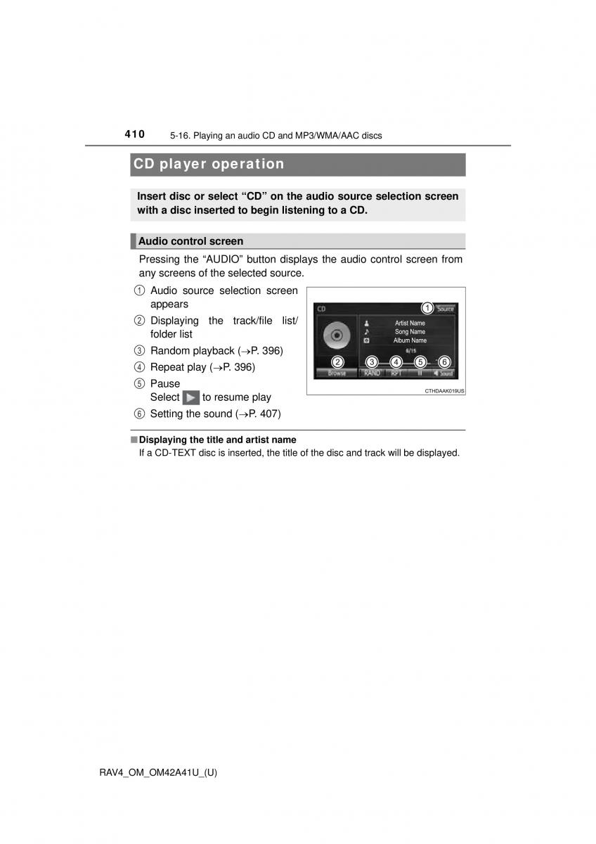 Toyota RAV4 IV 4 owners manual / page 410