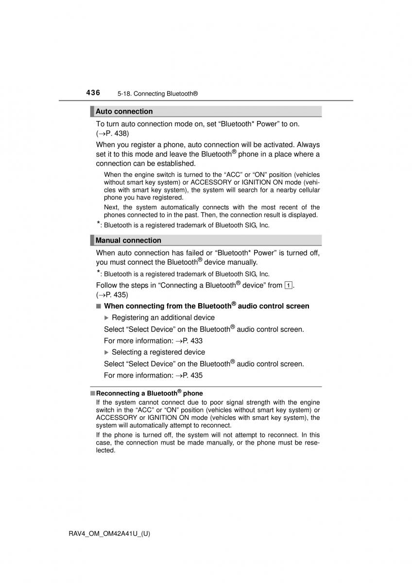 Toyota RAV4 IV 4 owners manual / page 436