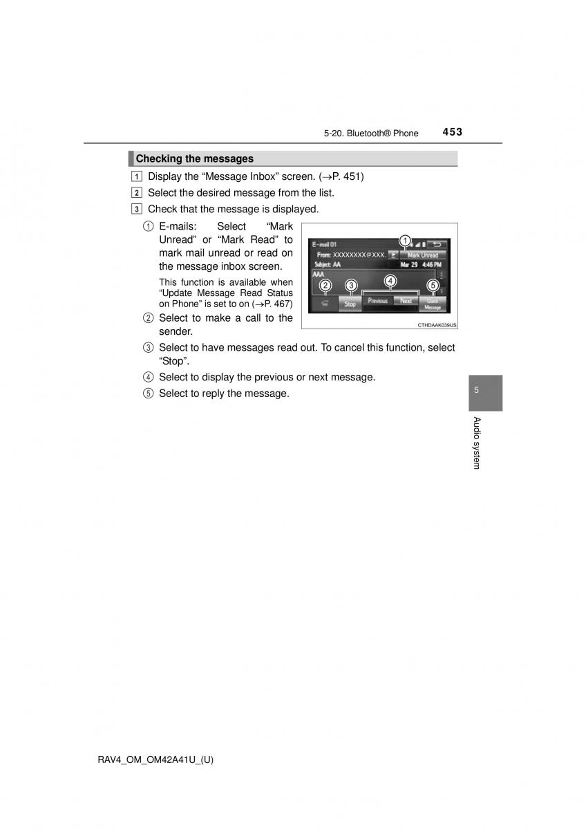 Toyota RAV4 IV 4 owners manual / page 453