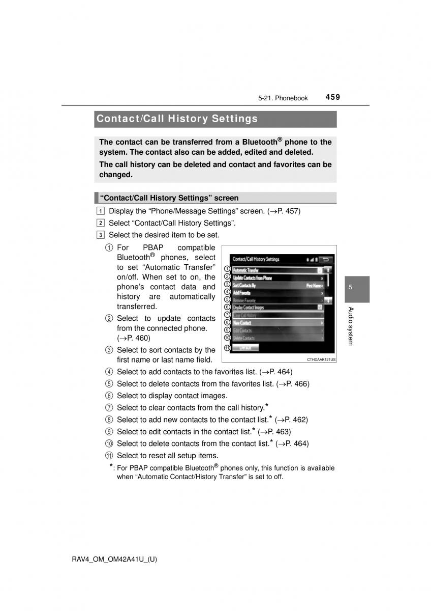 Toyota RAV4 IV 4 owners manual / page 459