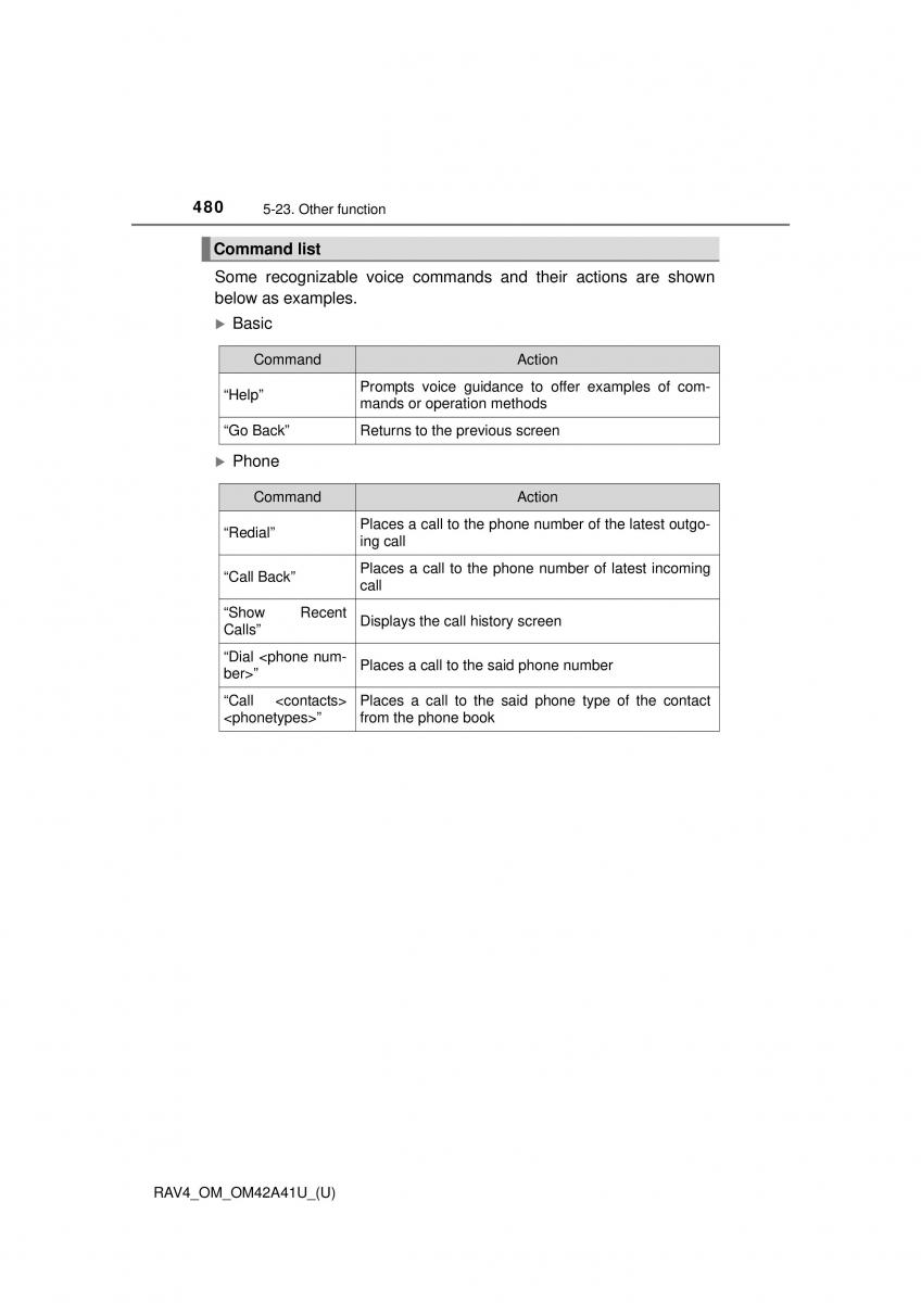 Toyota RAV4 IV 4 owners manual / page 480