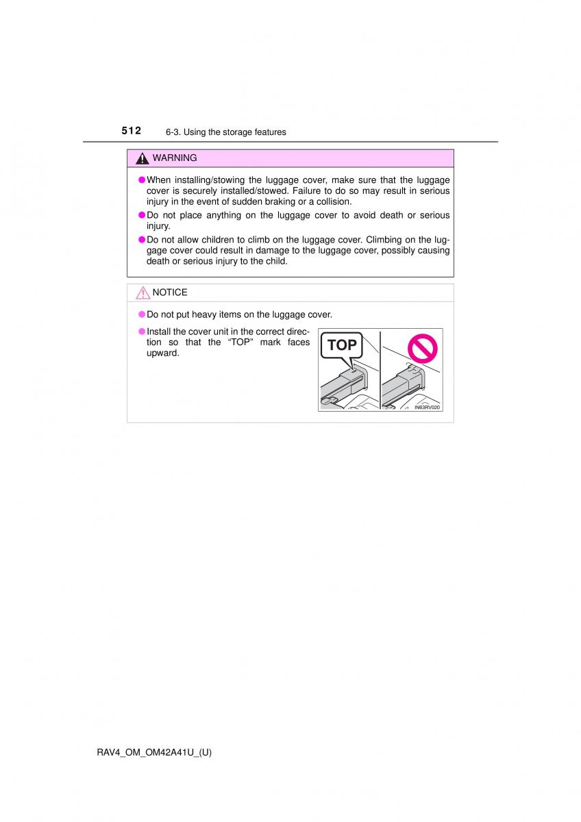 Toyota RAV4 IV 4 owners manual / page 512