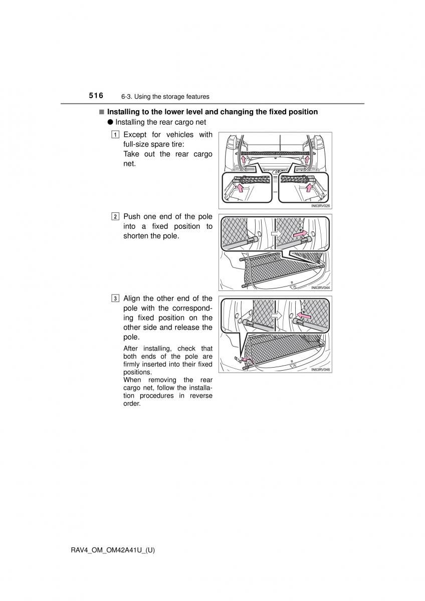 Toyota RAV4 IV 4 owners manual / page 516