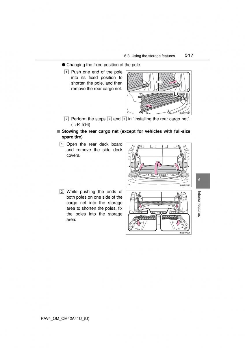 Toyota RAV4 IV 4 owners manual / page 517