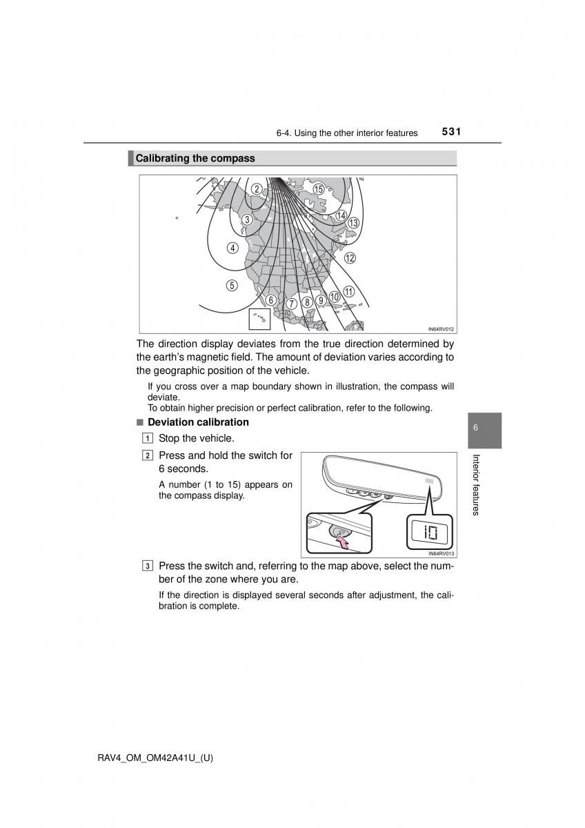 Toyota RAV4 IV 4 owners manual / page 531