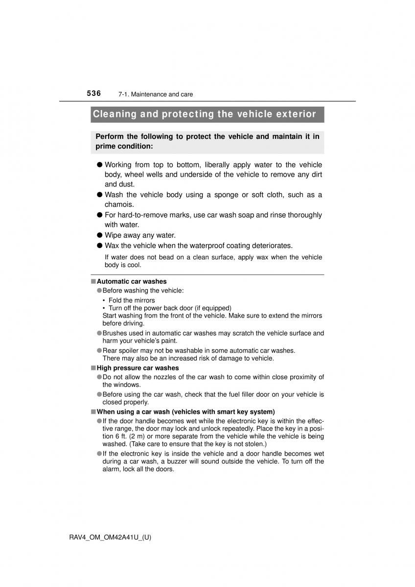 Toyota RAV4 IV 4 owners manual / page 536