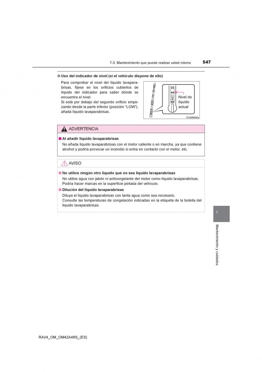 Toyota RAV4 IV 4 manual del propietario / page 547