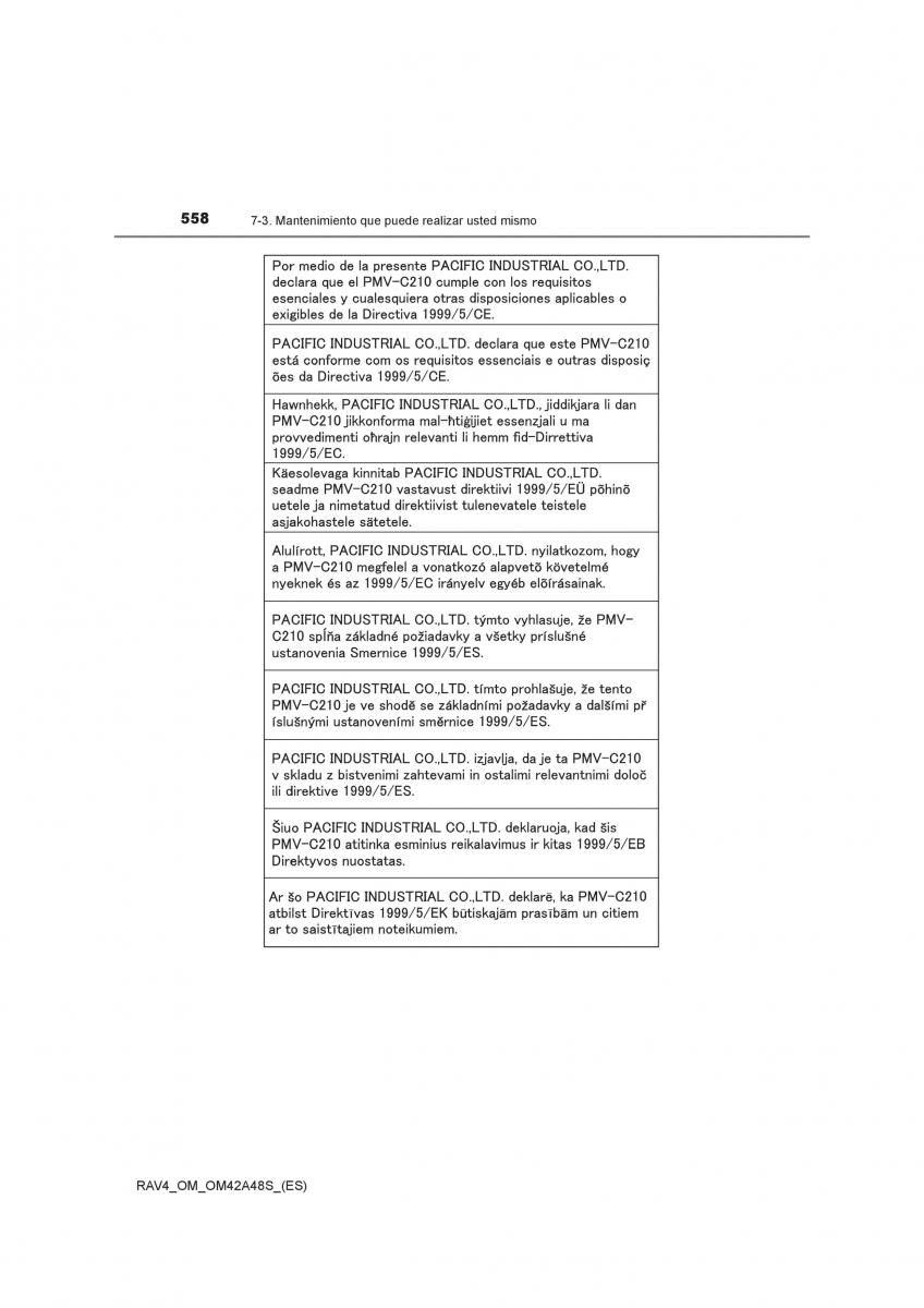 Toyota RAV4 IV 4 manual del propietario / page 558