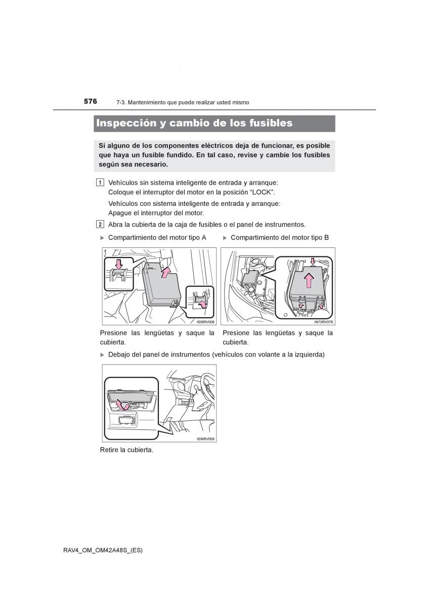 Toyota RAV4 IV 4 manual del propietario / page 576