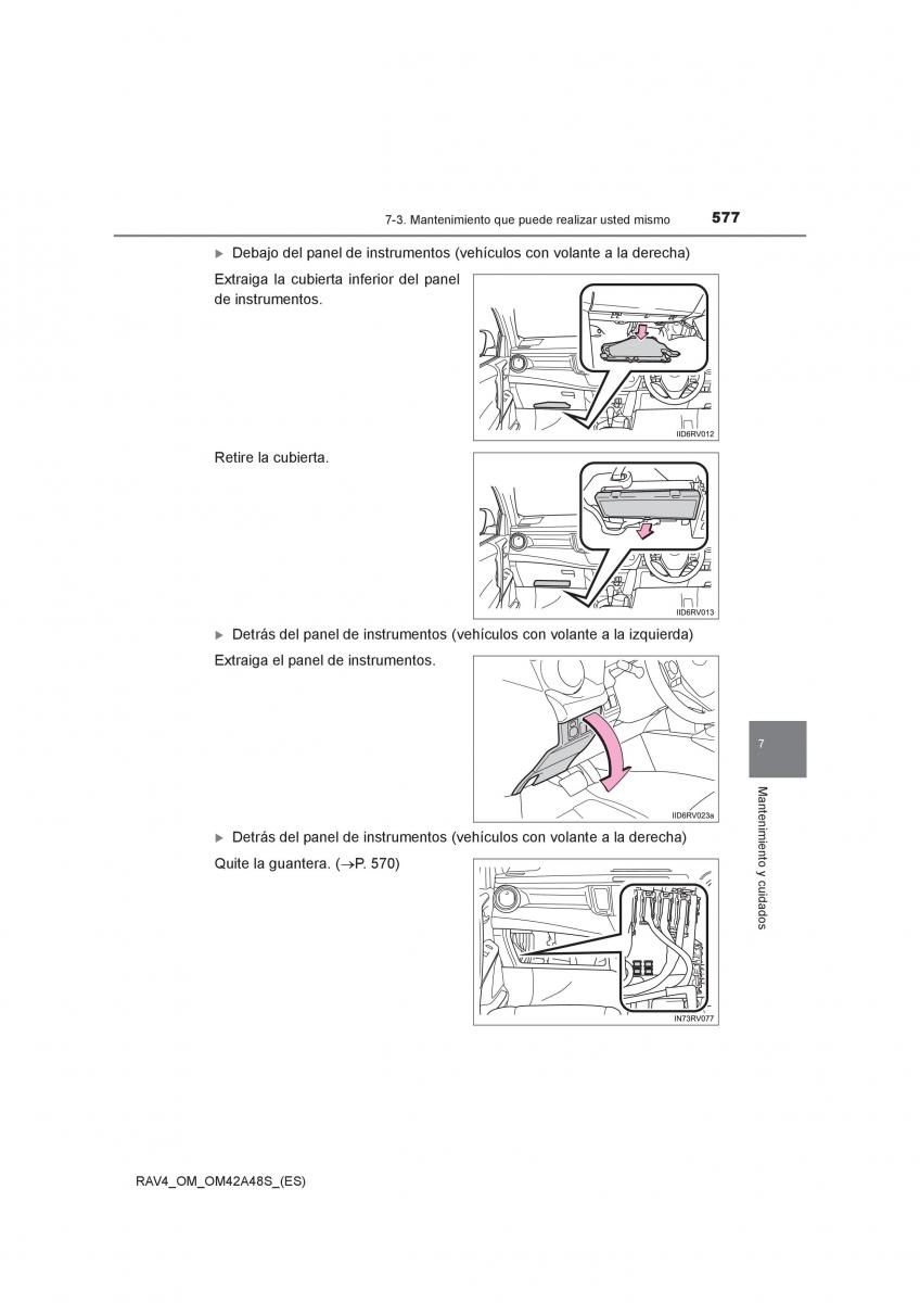 Toyota RAV4 IV 4 manual del propietario / page 577