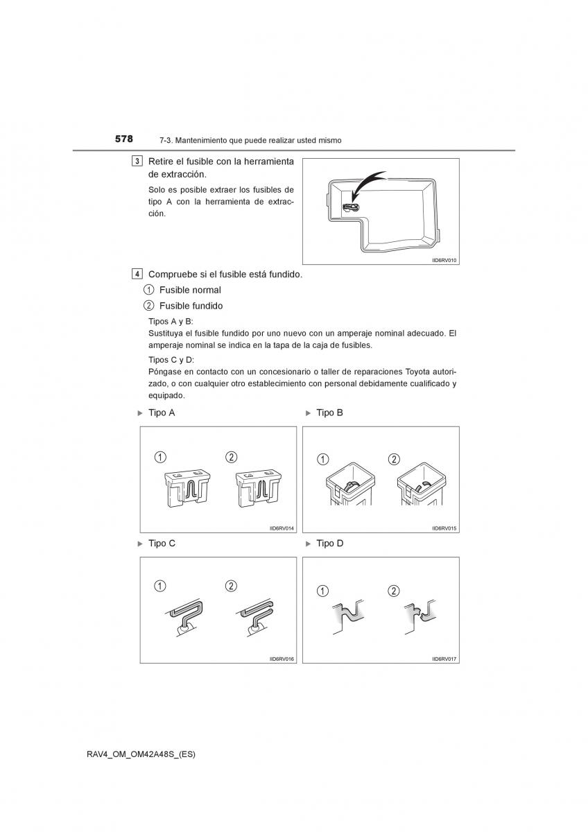 Toyota RAV4 IV 4 manual del propietario / page 578