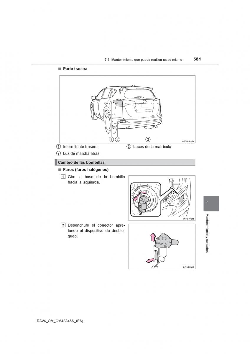 Toyota RAV4 IV 4 manual del propietario / page 581