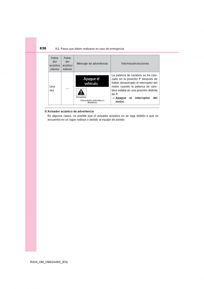 Toyota RAV4 IV 4 manual del propietario / page 636