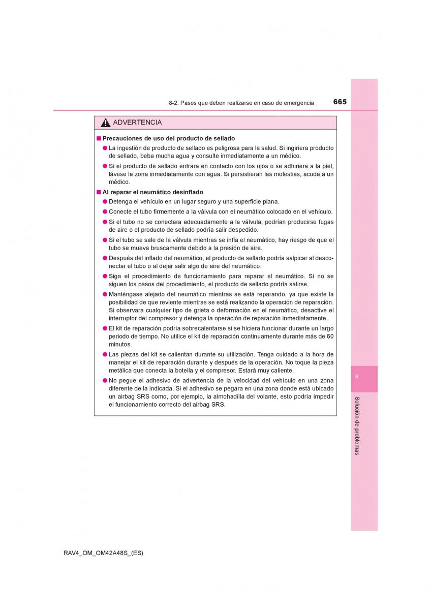 Toyota RAV4 IV 4 manual del propietario / page 665