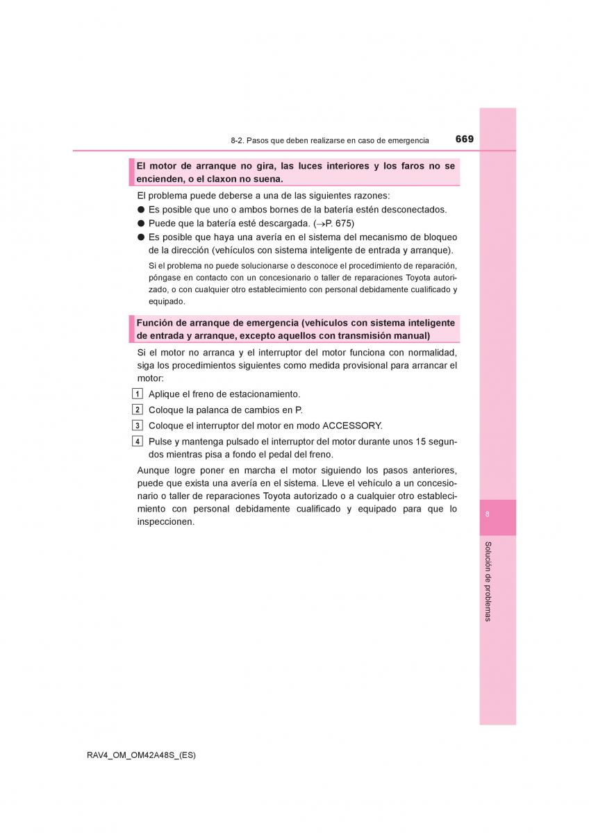 Toyota RAV4 IV 4 manual del propietario / page 669