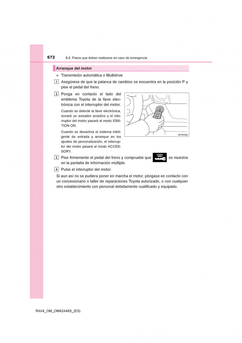 Toyota RAV4 IV 4 manual del propietario / page 672