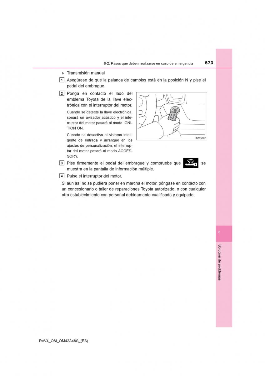 Toyota RAV4 IV 4 manual del propietario / page 673