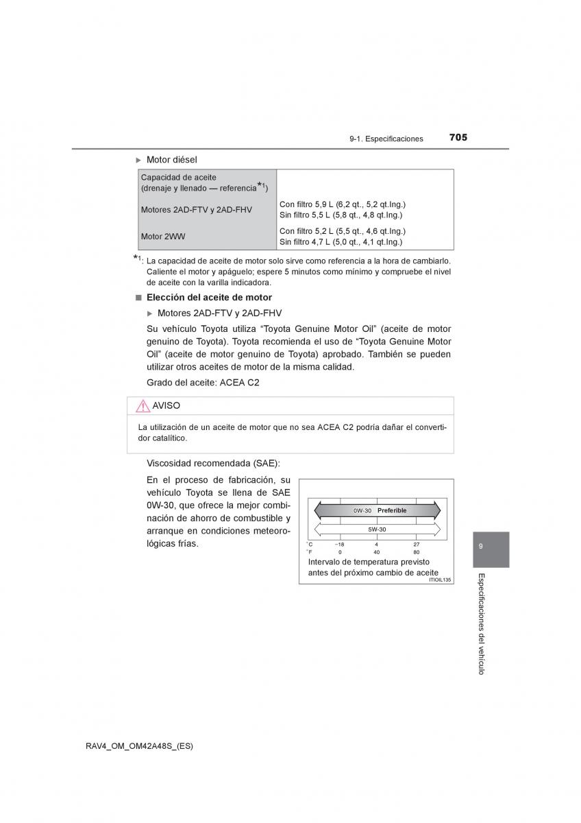 Toyota RAV4 IV 4 manual del propietario / page 705