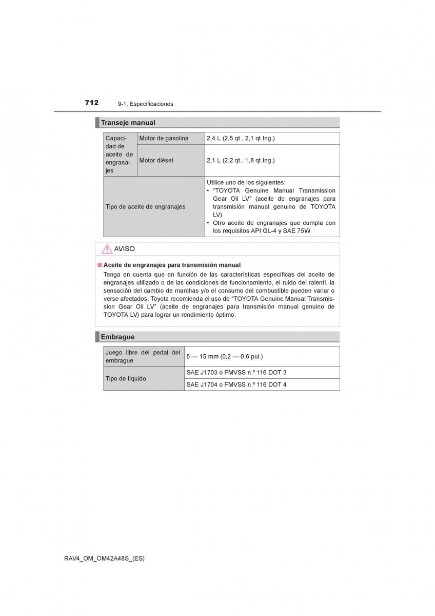 Toyota RAV4 IV 4 manual del propietario / page 712