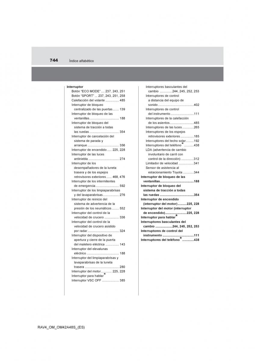 Toyota RAV4 IV 4 manual del propietario / page 744