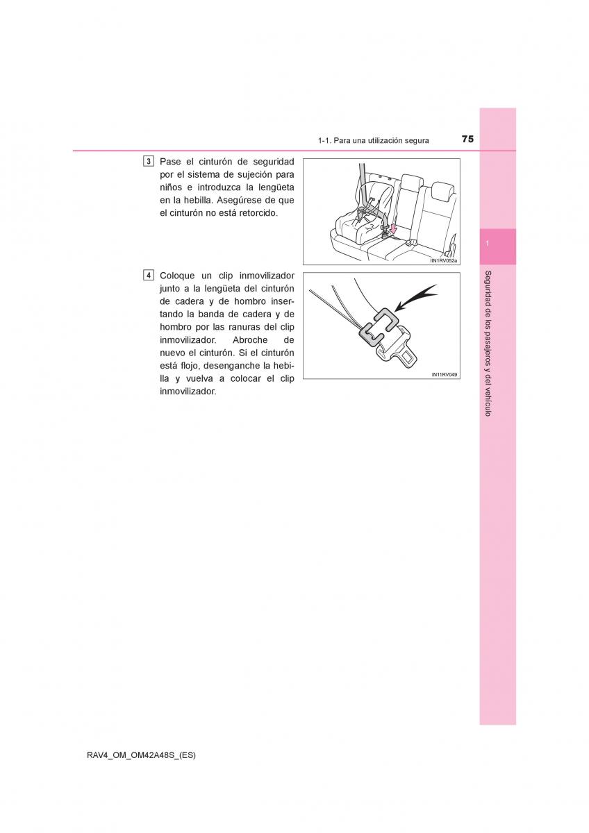 Toyota RAV4 IV 4 manual del propietario / page 75