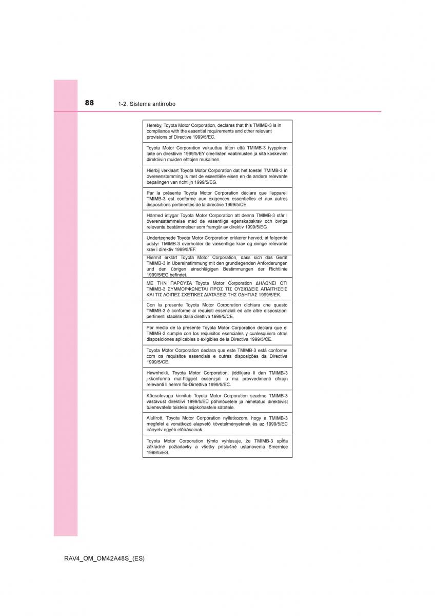 Toyota RAV4 IV 4 manual del propietario / page 88