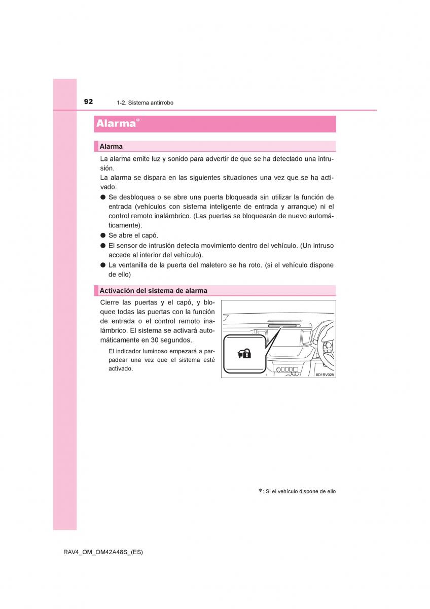 Toyota RAV4 IV 4 manual del propietario / page 92