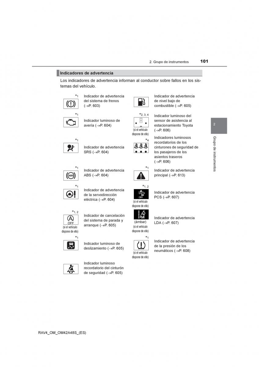 Toyota RAV4 IV 4 manual del propietario / page 101