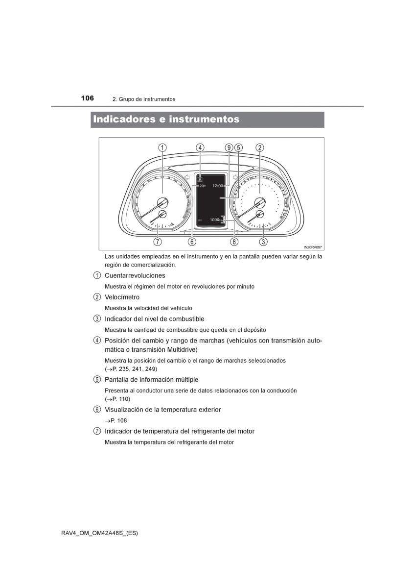 Toyota RAV4 IV 4 manual del propietario / page 106