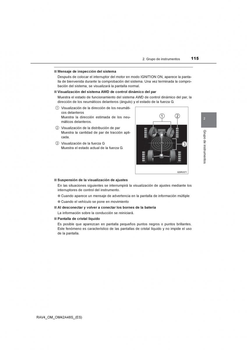 Toyota RAV4 IV 4 manual del propietario / page 115