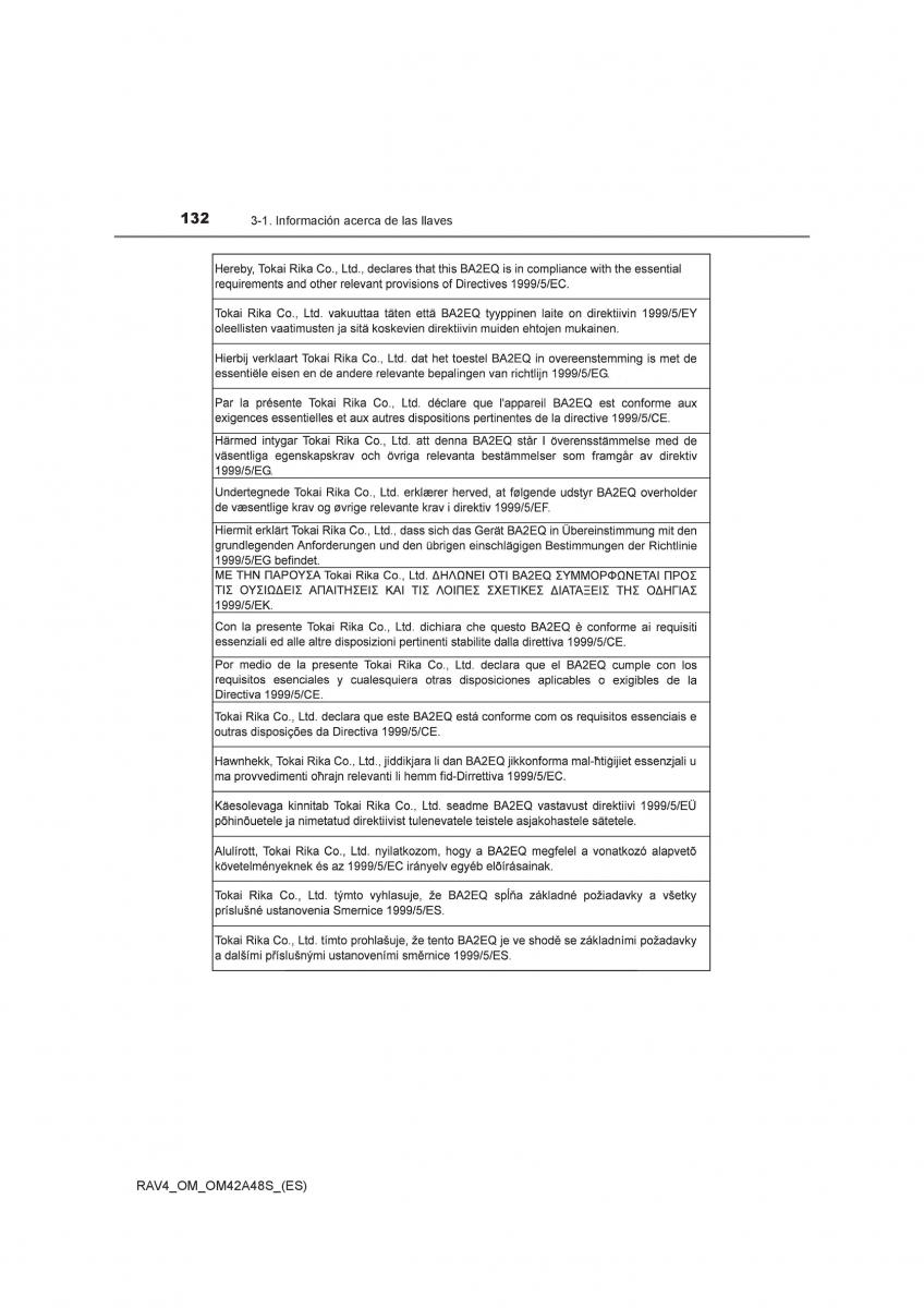 Toyota RAV4 IV 4 manual del propietario / page 132