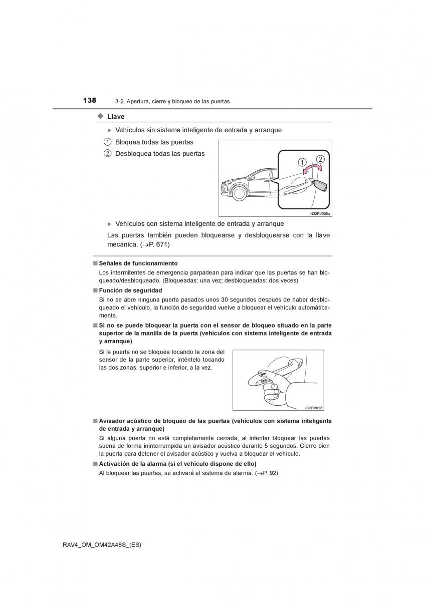 Toyota RAV4 IV 4 manual del propietario / page 138