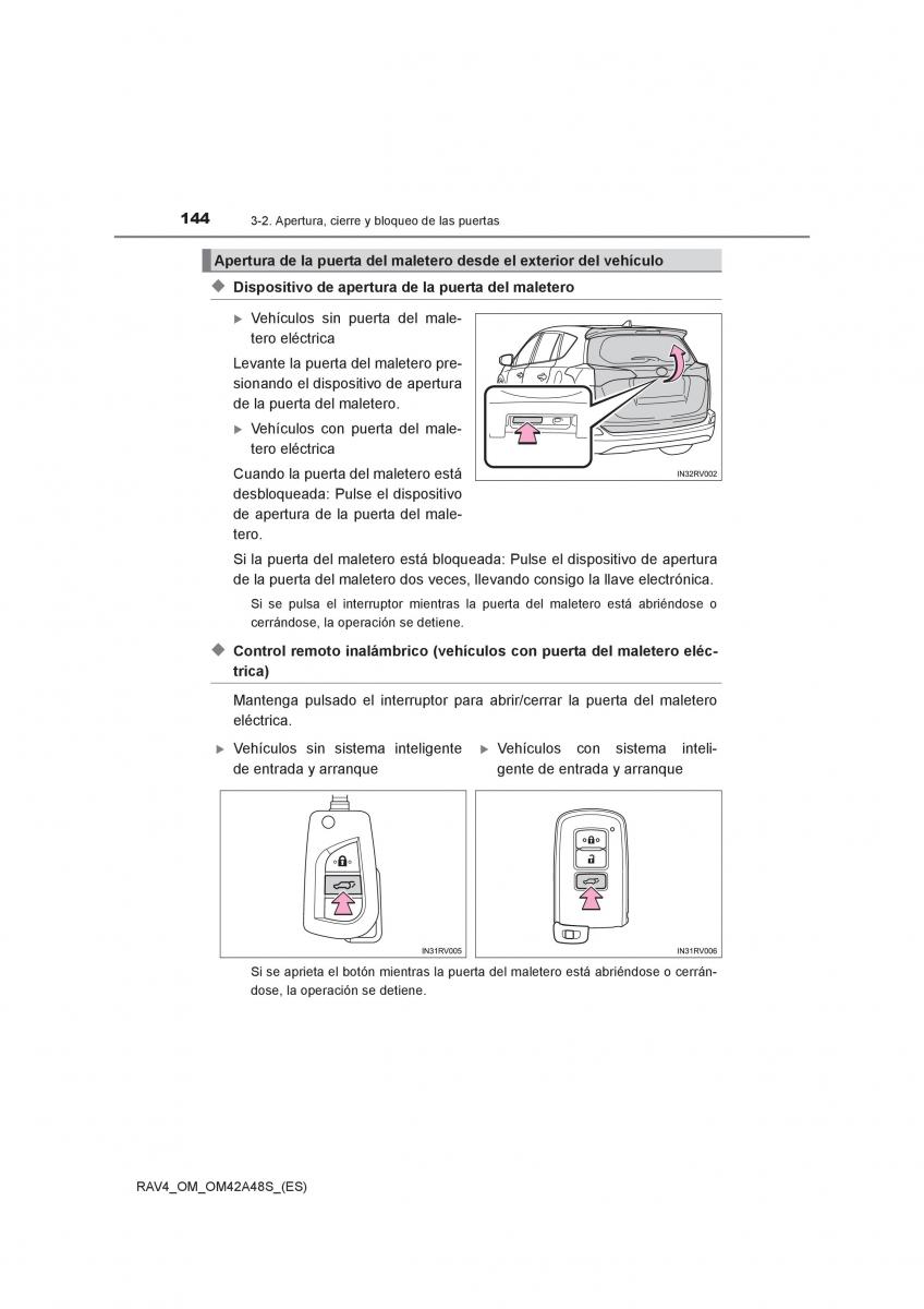 Toyota RAV4 IV 4 manual del propietario / page 144