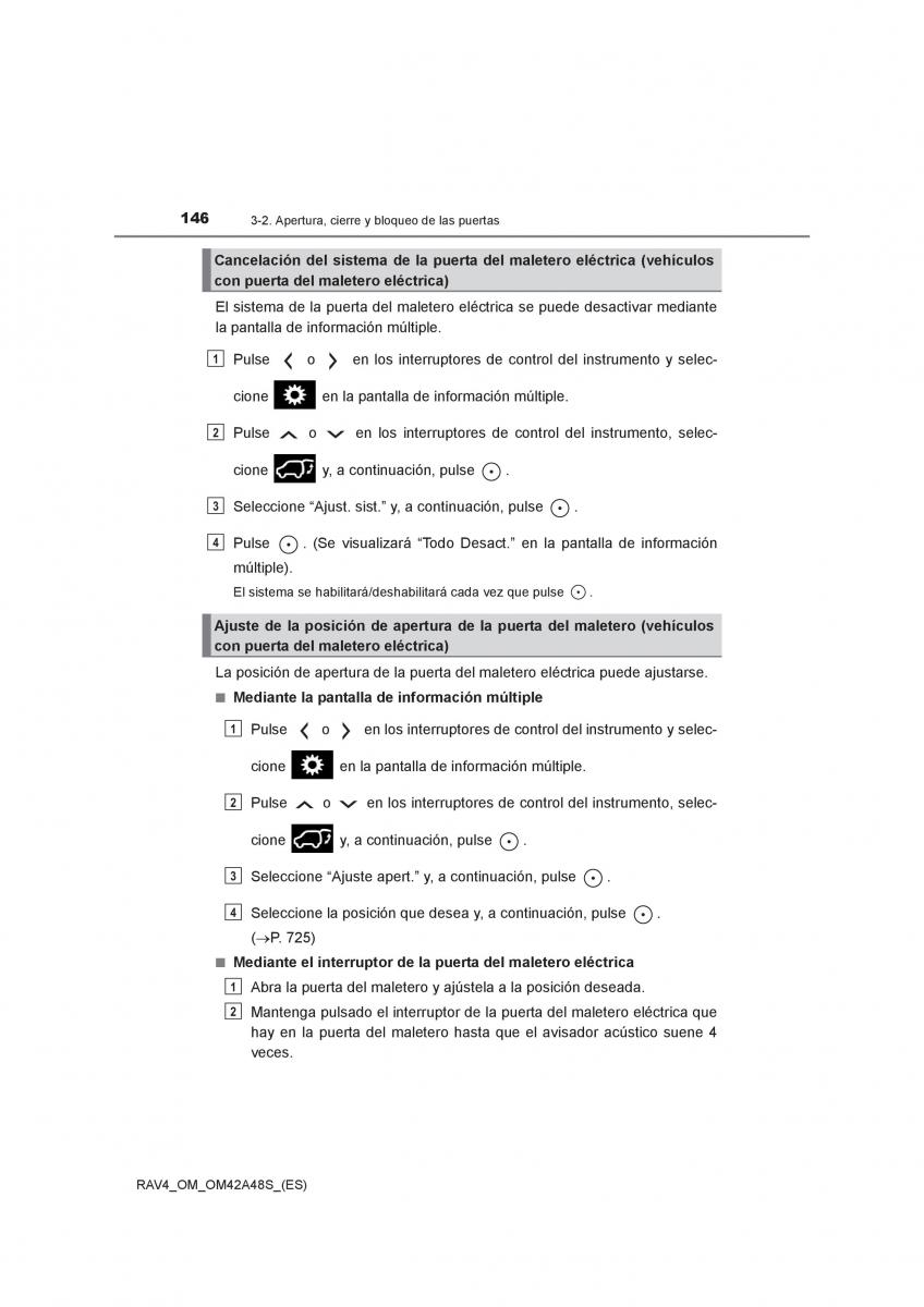 Toyota RAV4 IV 4 manual del propietario / page 146