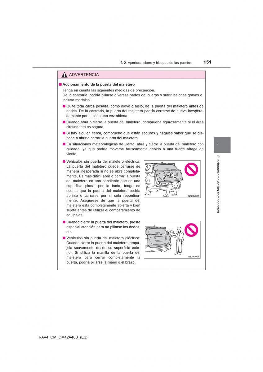 Toyota RAV4 IV 4 manual del propietario / page 151