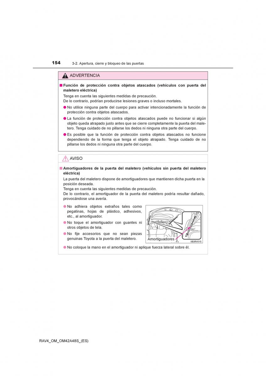 Toyota RAV4 IV 4 manual del propietario / page 154