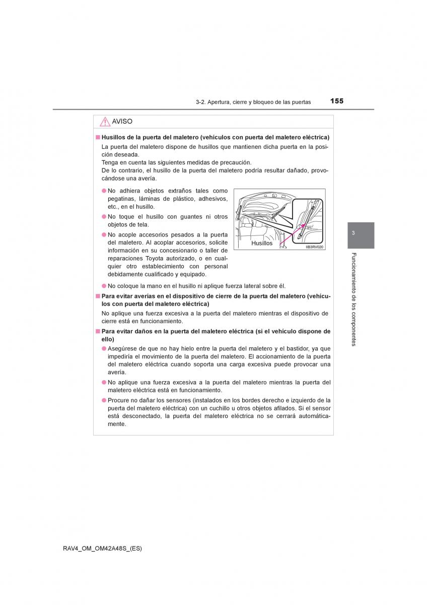 Toyota RAV4 IV 4 manual del propietario / page 155