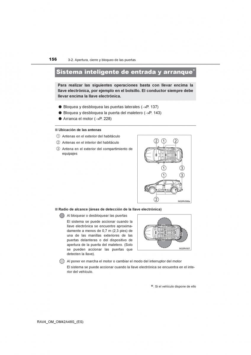 Toyota RAV4 IV 4 manual del propietario / page 156